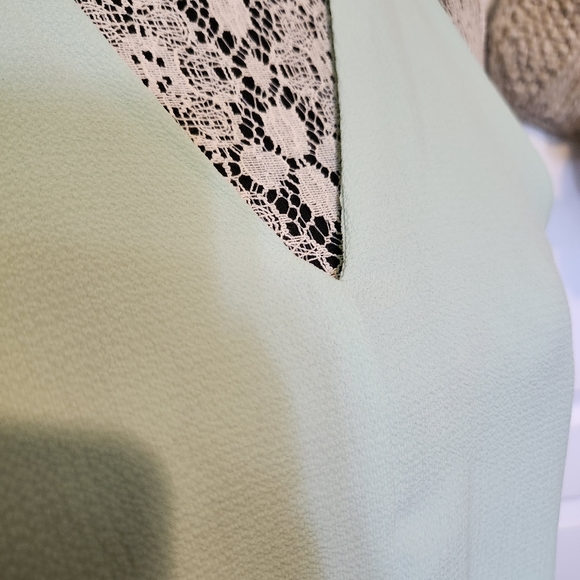 Ladies Large Suzy Shier Mint green blouse - Picture 6 of 11